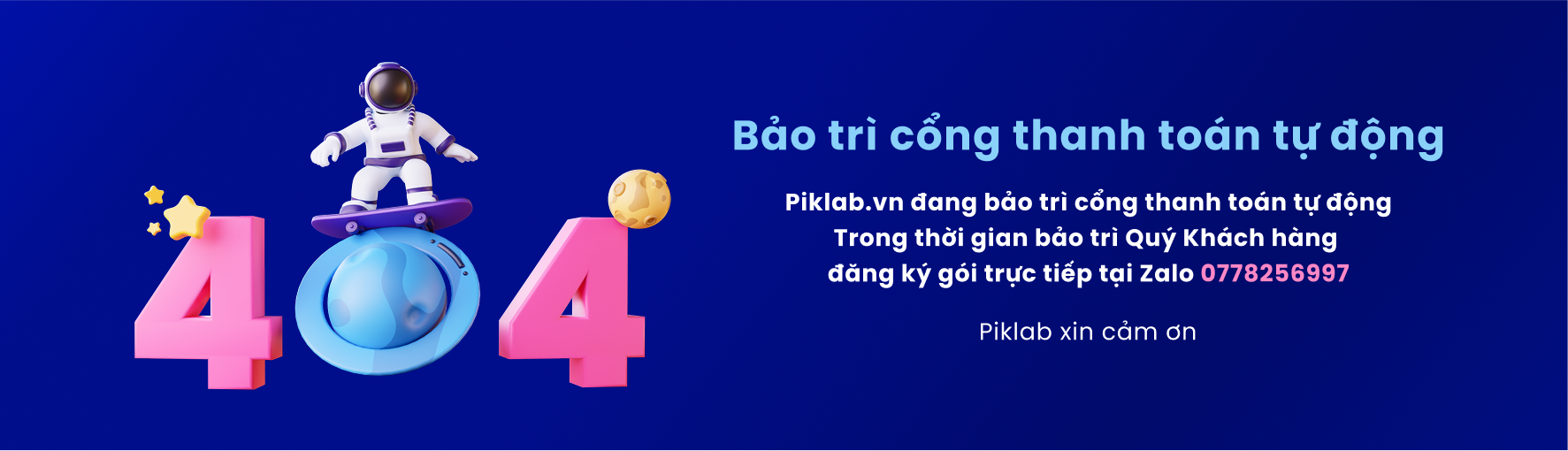Trang chủ: Bảo trì mua gói